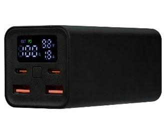 BC104PD100EB oCobe[20000mAH PD100W m[gPC[dł! tP[u:Type-C to C  ubN BC104PD65EB [USB Power DeliveryΉ /4|[g]