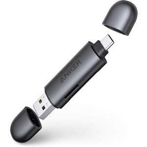 A83260A1 A83260A1 SD/microSDJ[h[_[ USB-C+USB-Aڑ  O[ [X}zE^ubgΉ]