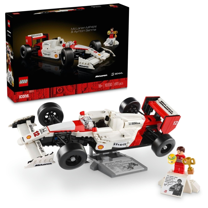 レゴ10330マクラーレン＆AS LEGO(レゴ) 10330 アイコンズ マクラーレン MP4/4 ＆アイルトン・セナ