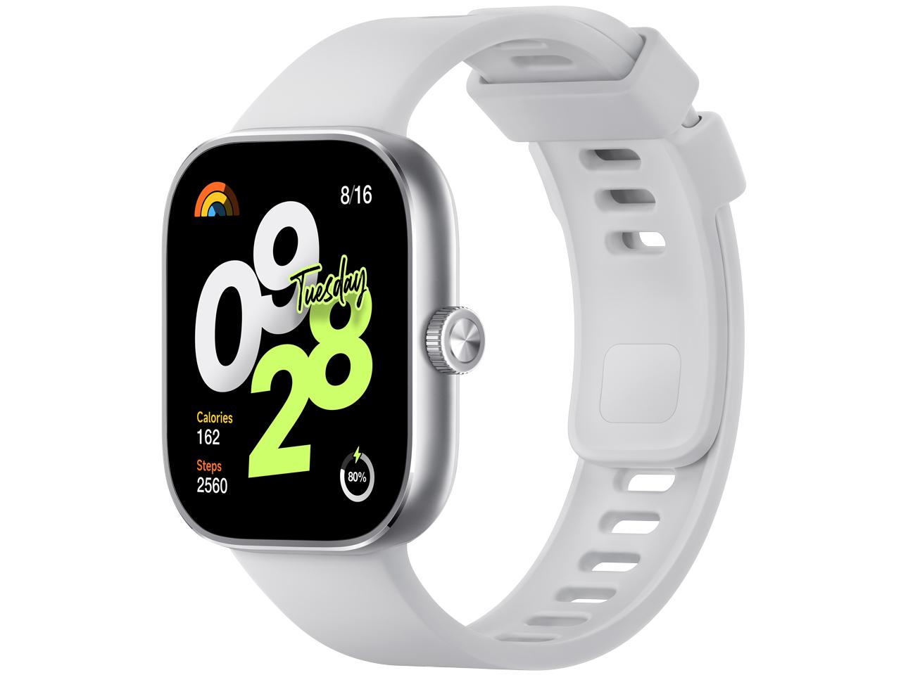 BHR7848GL X}[gEHb` Redmi Watch 4 Silver Gray  Vo[O[ BHR7848GL