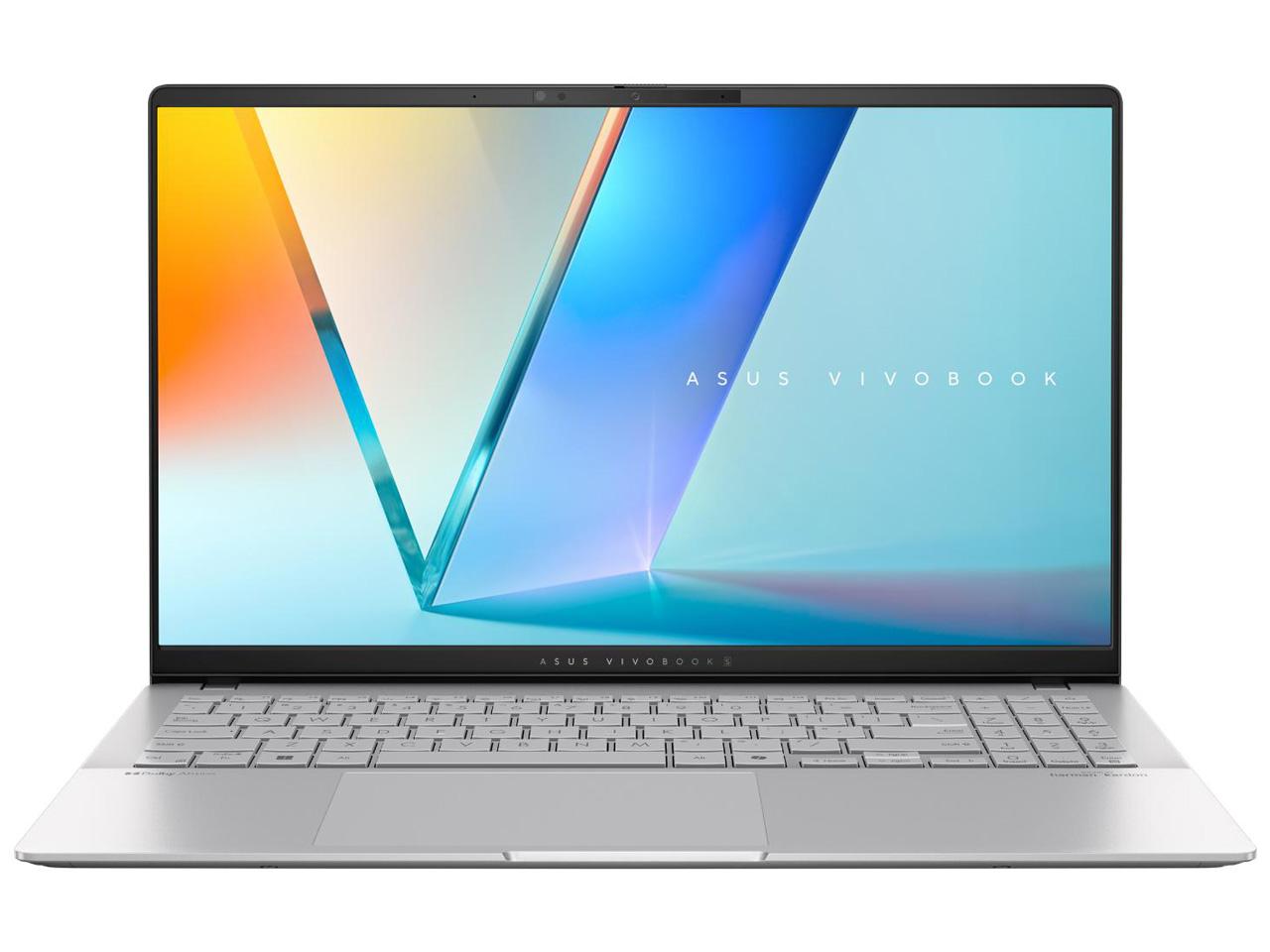 S5507QA-HA321W ASUS VivoBook S 15 OLED Windows 11 Home 15.6^iC`j Snapdragon 32GB SSD 1TB 2880~1620`1920 WebJL Office 1.0`1.5kg Vo[n