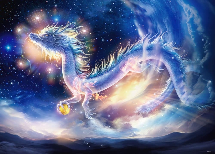 600-007 V̎열`Blue Dragon`