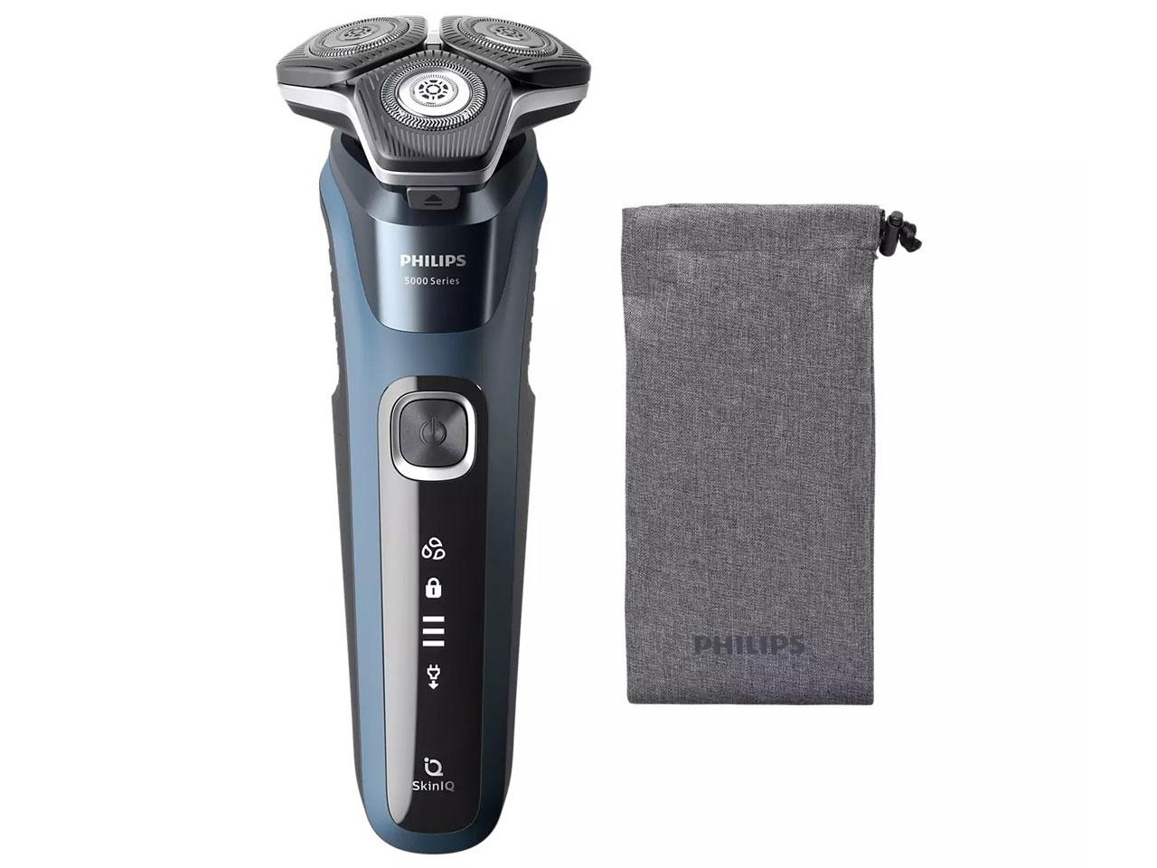 【推奨品】PHILIPS S5880/10 ウェット＆ドライ電気シェーバー 5000シリーズ セルリアンブルー(S5880/10)