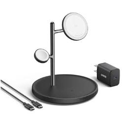 B25M3N11 CX[d MagGo Wireless Charging Station (3-in-1 Stand)  ubN B25M3N11 [3|[g /15W]