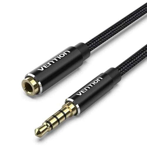Rbg҂ TRRS 3.5mm Male to 3.5mm Female Audio P[u 5M Black A~jE(BH-4629)