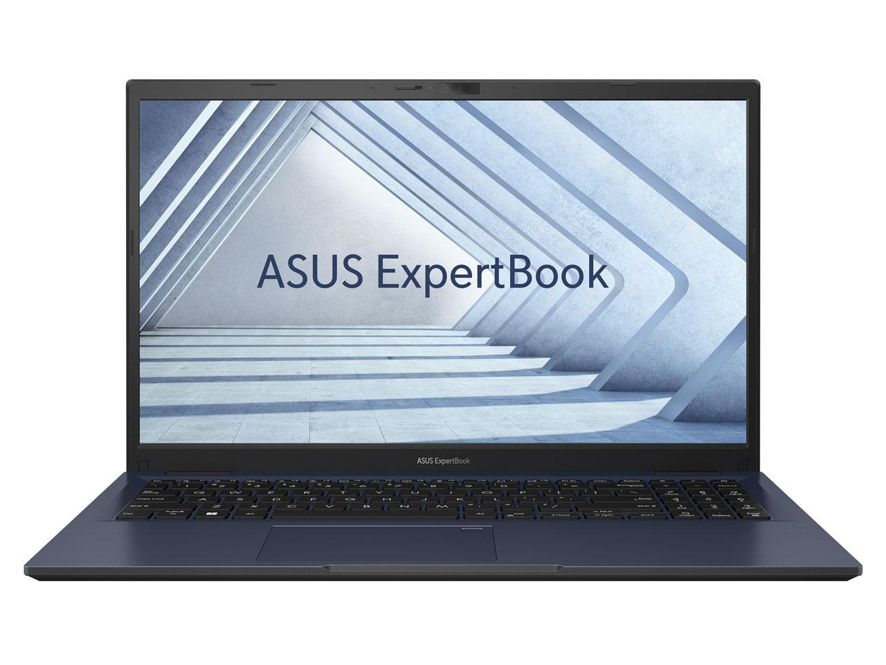B1502CVA-BQ0405X ASUS ExpertBook B1 B1502CVA Windows 11 Pro 15.6^iC`j Core i5 8GB SSD 512GB 1920~1080 WebJL Bluetooth v5.2 Office 1.6`2.0kg ubNn