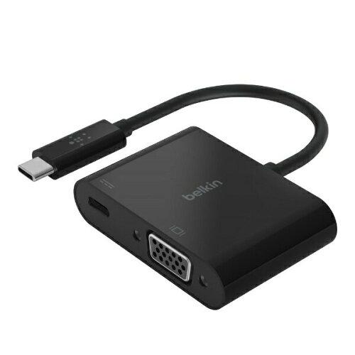 USB-CtoVGA+USB-C60WPDϊA_v^[(AVC001btBK)