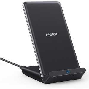 Anker PowerWave 10 Stand CX[d QiF iPhone 14V[Y/13V[Y Galaxy eΉ ő10Wo (ubN)(A2524014)