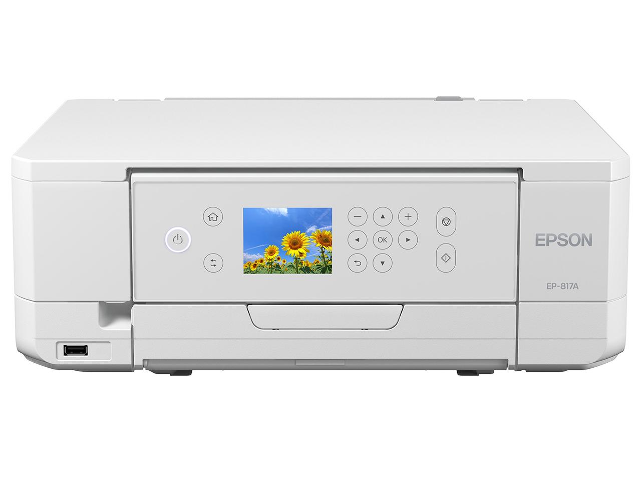EP-817A Colorio J[CNWFbgv^[ CN6F  1200~600`4800 dpi őpTCYA4 ڑ(USB)Z ڑ(LAN)Z XLi@\L Rs[@\L zCg