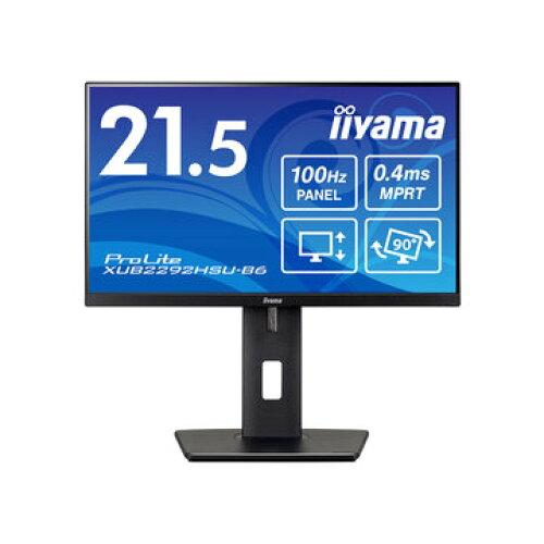 XUB2292HSU-B6 21.5^ ChtfBXvC ProLite (IPSpl/~/`g) 1920~1080 Xs[J[ DisplayPort HDMI ubNn