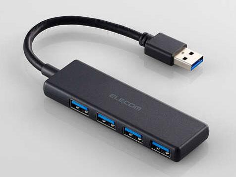 USBHUB/USB5Gbps/oXp[/4|[g/ubN(U3H-H040BK)