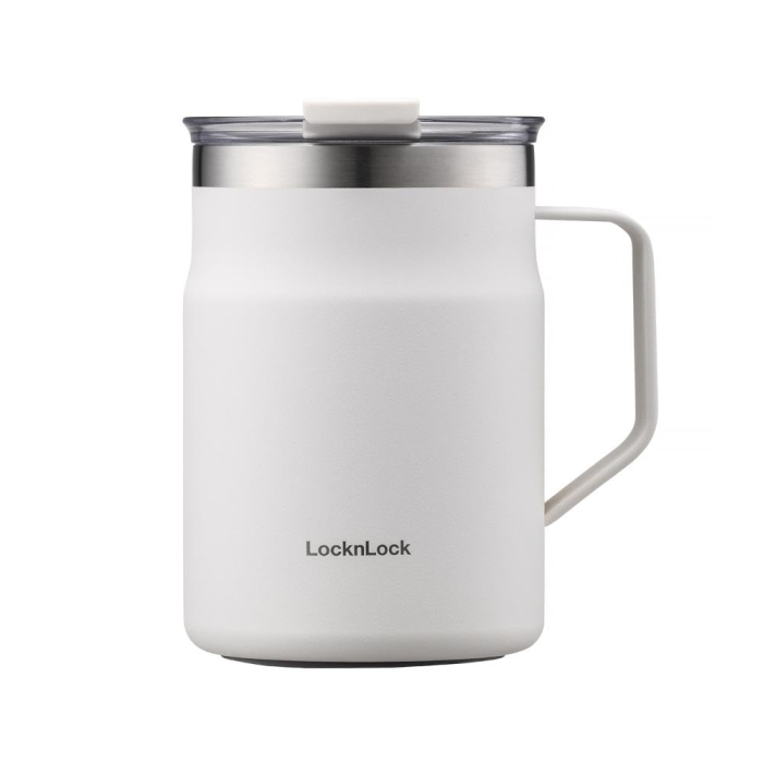 マグカップ ふた付き 保温 保冷 ステンレス 475ml ホワイト LHC4219NWHT ロック＆ロック メトロ