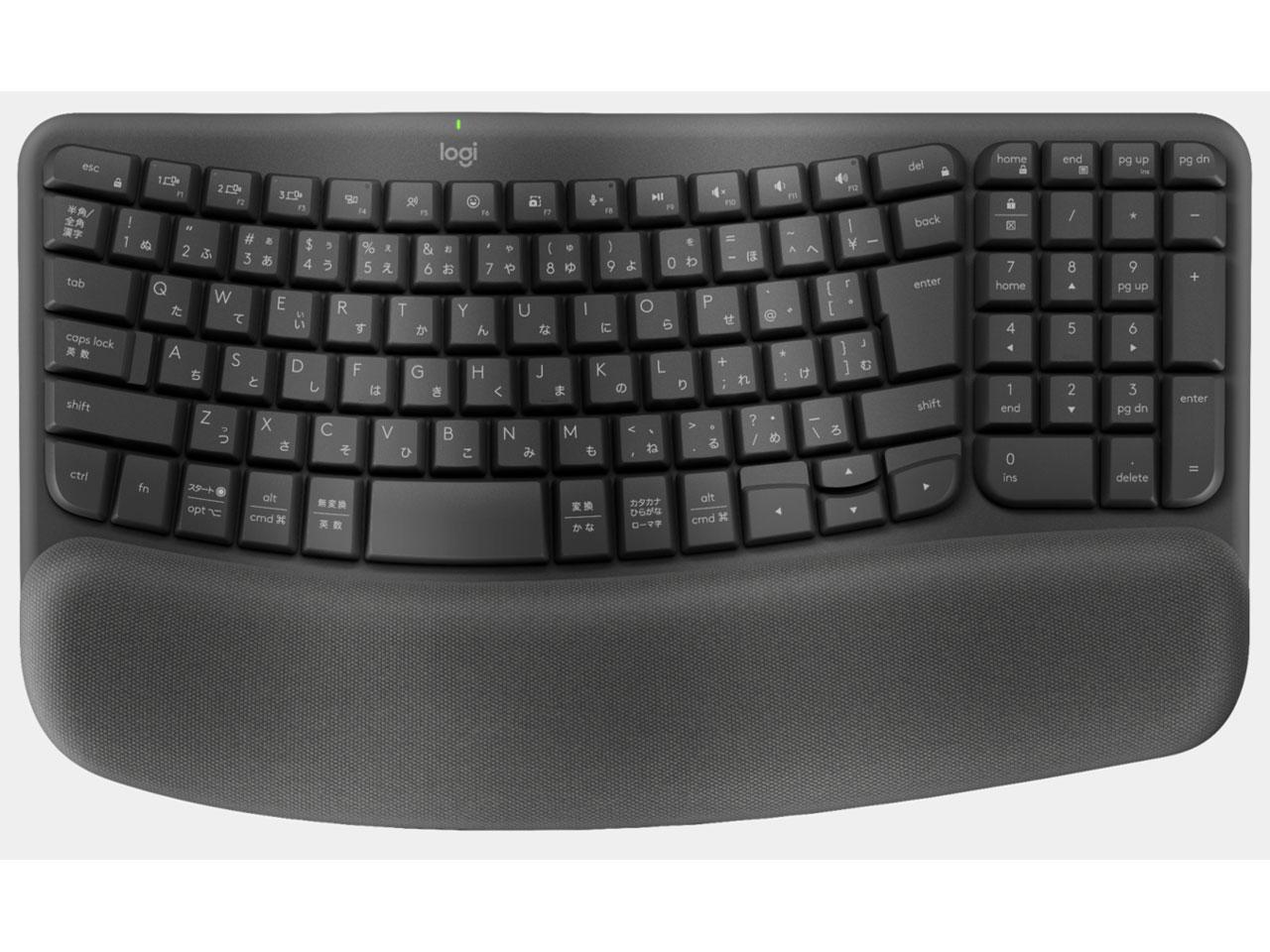 K820 L[{[h WAVE KEYS(Chrome/Android/iPadOS/iOS/Mac/Windows11Ή Ot@Cg K820 [CX /BluetoothEUSB]