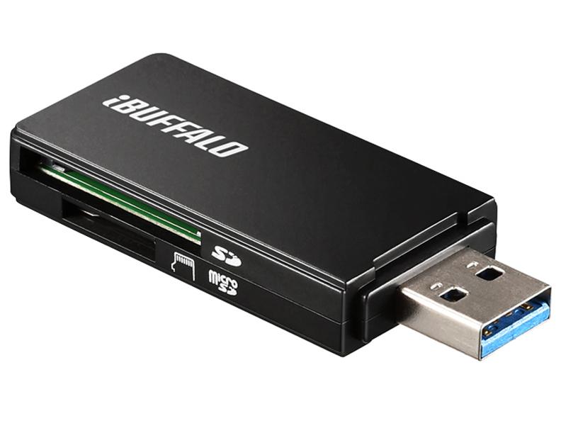 BSCR27U3BK BSCR27U3BK microSD/SDJ[hpJ[h[_[ BSCR27U3V[Y ubN [USB3.0/2.0]