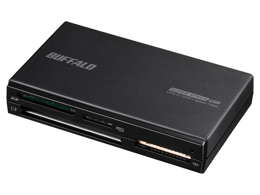 BSCR708U3BK BSCR708U3BK }`J[h[_[ UHS-IIΉf BSCR708U3V[Y ubN [USB3.0/2.0/1.1]