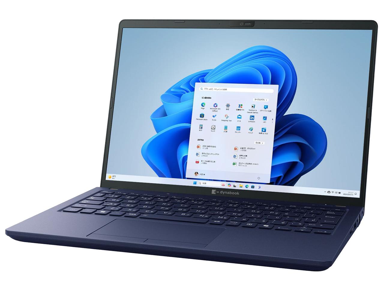 P1X8YPBL Dynabook dynabook X8/Y Windows 11 Home 13.3^iC`j Core i7 16GB SSD 512GB 1920~1200 WebJL OfficeL 1.0kg