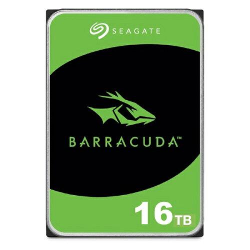 BarraCuda HDD(Helium)3.5inch SATA 6Gb/s 16TB 7200RPM 512MB 512E/4KN(ST16000DM001) V[QCg