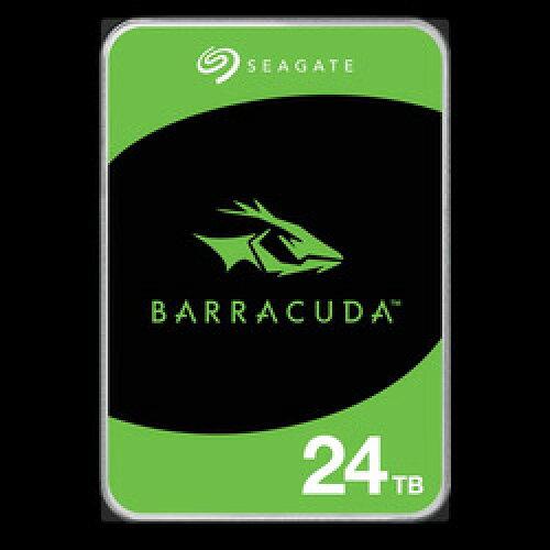 BarraCuda HDD(Helium)3.5inch SATA 6Gb/s 24TB 7200RPM 512MB 512E/4KN(ST24000DM001)