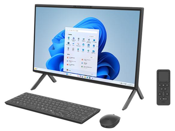 FMVF75K1BA xm FMV Desktop F F75-K1 Windows 11 Home Core i7 16GB SSD 512GB I[C 23.8^iC`j WebJL OfficeL Bluetooth v5.3 ODDL L[{[h/}EXt