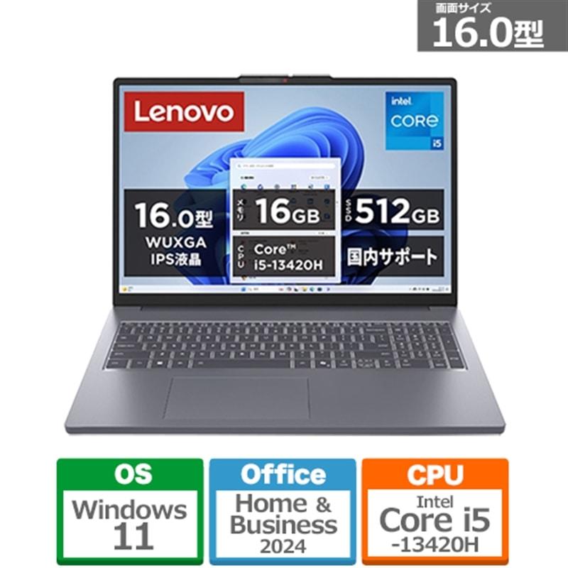 83K20018JP Lenovo IdeaPad Slim 3i Gen 10 Windows 11 Home 16.0`16.9^iC`j Core i5 16GB SSD 512GB 1920~1200 WebJL Bluetooth v5.2 OfficeL(p) 1.6`2.0kg O[n