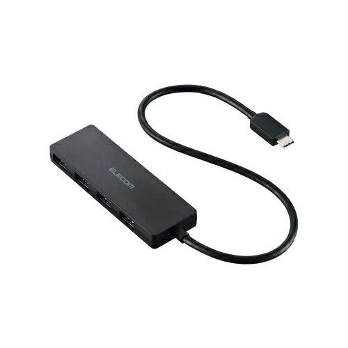 USBHUB/USB-C/USB5Gbps/oXp[/4|[g/30cm(U3HC-H041BK)