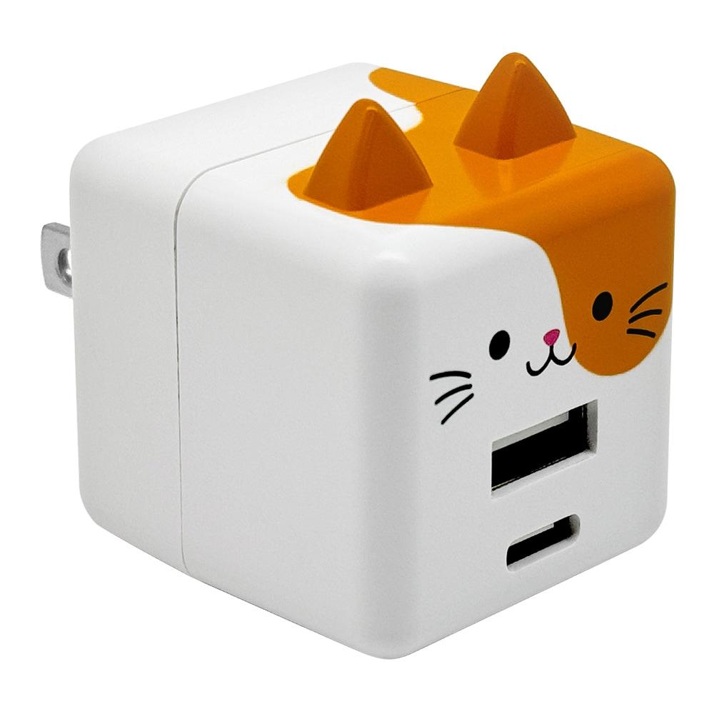 RACCA20W03LEO oɂ[ AC[dType-C USB-A PD20W X^oii I RACCA20W03LEO [2|[g /USB Power DeliveryΉ]