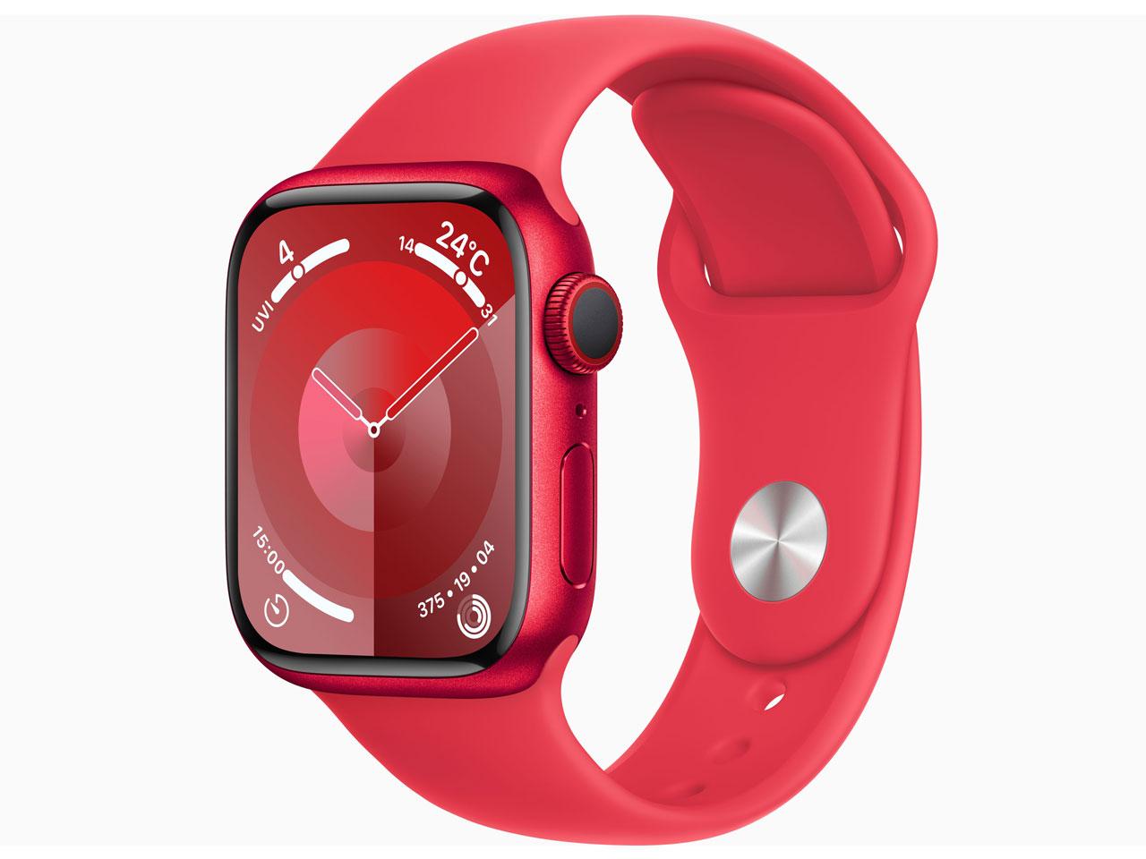 Abv / APPLE Apple Watch Series 9 GPS+Cellularf 41mm MRY63J/A [(PRODUCT)REDX|[coh S/M]