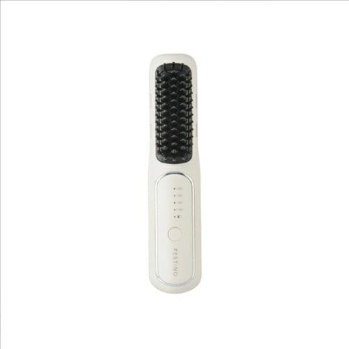 SMHB049WH SMHB-049-WH 充電式スタイリングヒーターブラシ FESTINO(フェスティノ) ホワイト