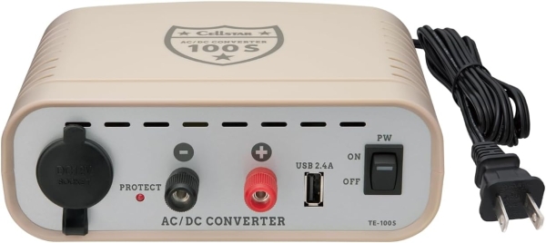 ZX^[ z[d J[piƂŎg AC100VDC12V ő12A TE-100S