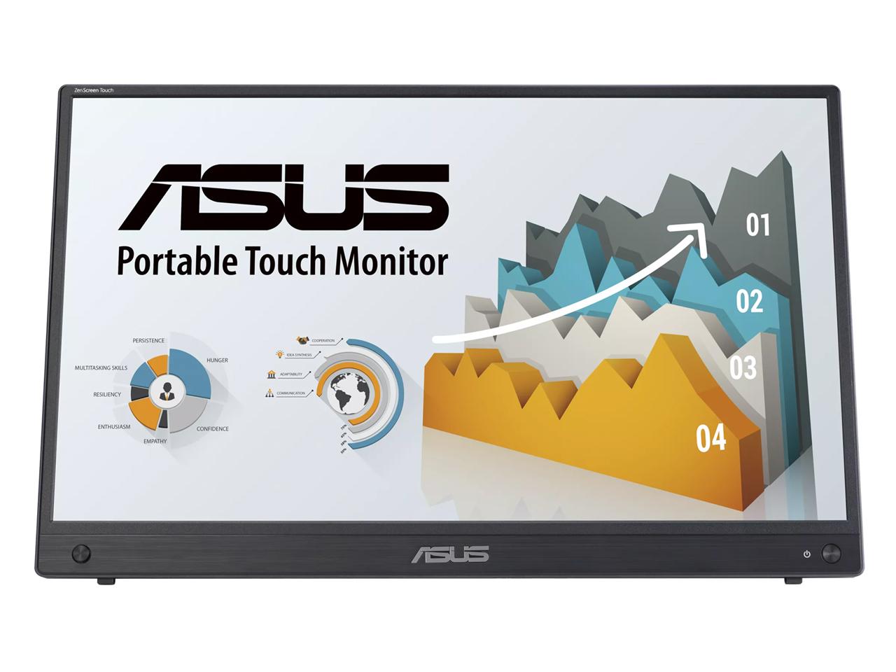 MB16AMTR 15.6^ ASUS ZenScreen Touch |[^uj^[ t 1920~1080 ^b`plΉ Xs[J[ miniHDMI USB ^CvC