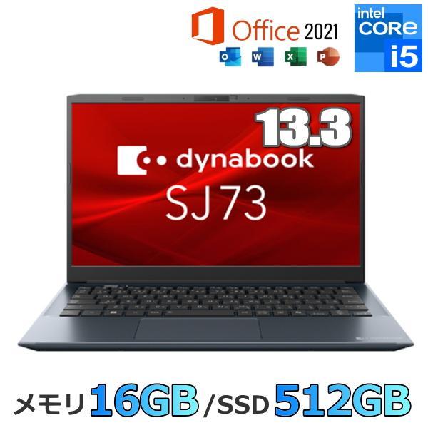 A6SNLYDC333B Dynabook dynabook SJ73/LY Windows 11 Pro 13.3^iC`j Core i5 16GB SSD 512GB 1920~1080 WebJL Bluetooth v5.3 OfficeL 1.0`1.5kg ubNn