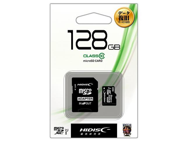 f[^T[rXt microSDXCJ[h 128GB Class10 UHS-1 SDϊA_v^t