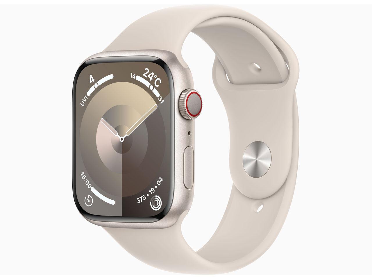 Abv / APPLE Apple Watch Series 9 GPS+Cellularf 45mm MRM83J/A [X^[CgX|[coh S/M]