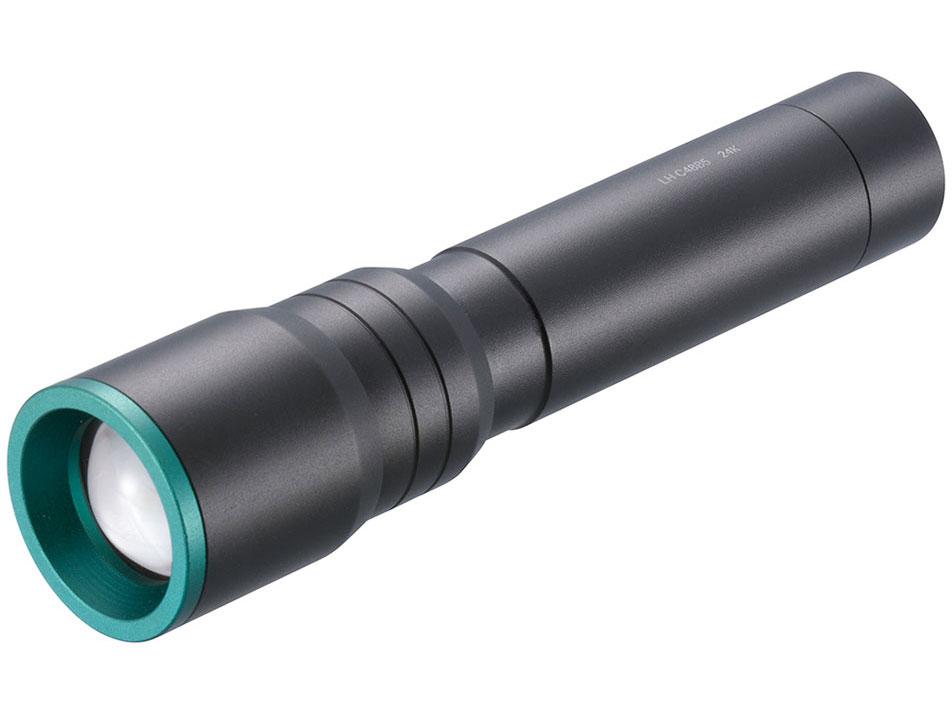充電式LEDライト(USB-C充電式/480 lm High/連続点灯16時間 Low/白色LED/保護等級IPX5) LH-C48B5