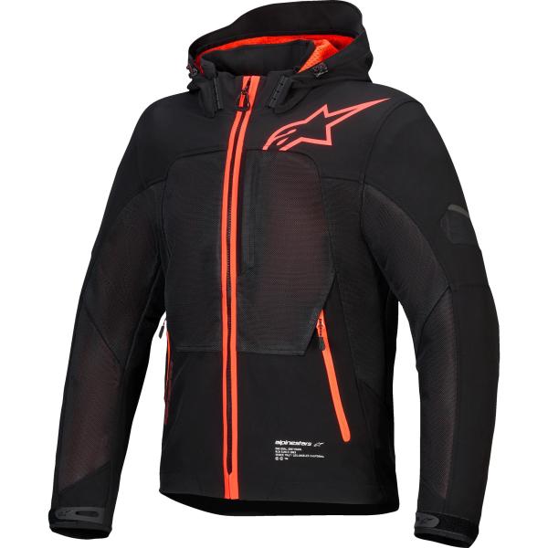 yKwOɎdlmFzCREW PARKA AIR ASIA : 1030 BLACK RED FLUO : M