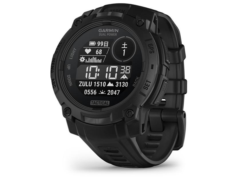 0100293480 010-02934-80 Instinct 3 Dual Power (CXeBNg X[ fA p[)45mm Tactical GPSX}[gEHb` GARMIN(K[~) Black