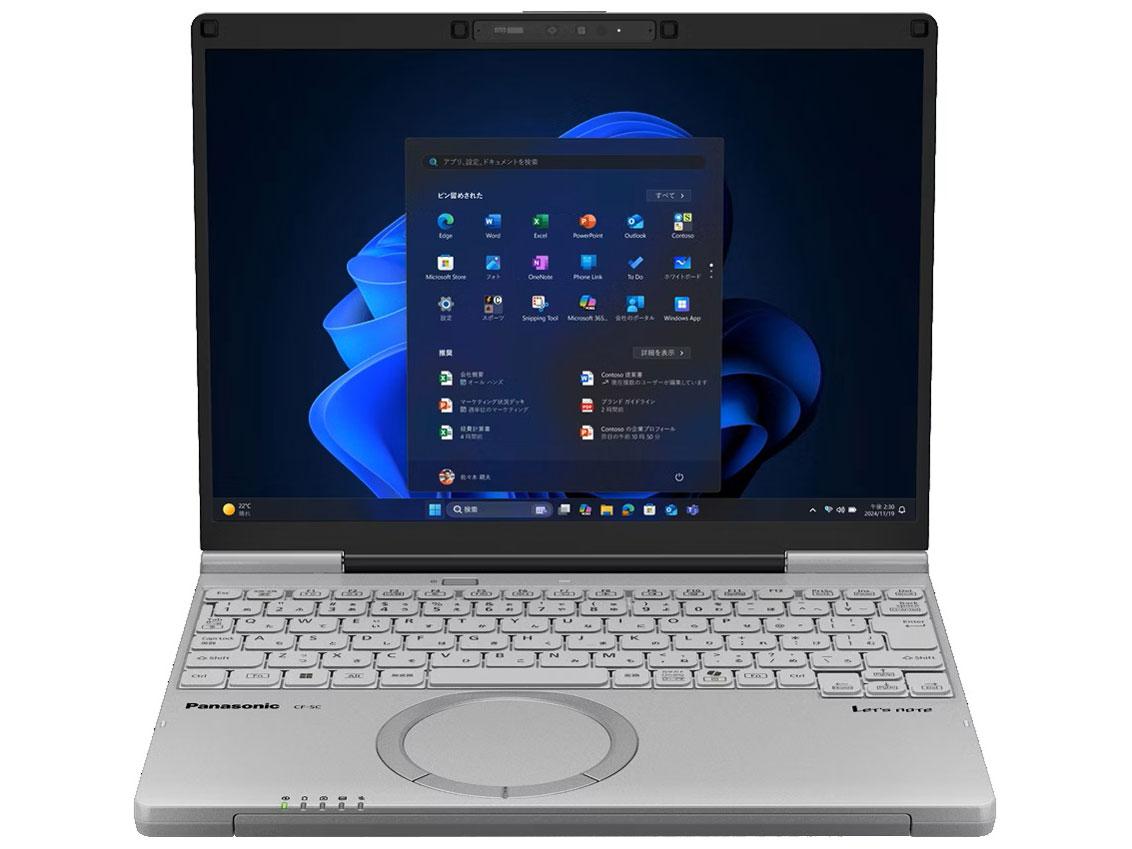 CF-SC6ADMCR Panasonic Let's note SC6 Windows 11 Pro 12.0`12.9^iC`j Core Ultra5 16GB SSD 512GB 1920~1280 WebJL Bluetooth v5.3 OfficeL 1.0kg O[n