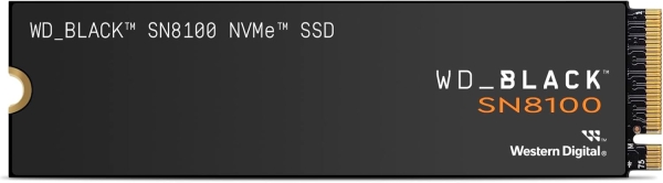 Western Digital WD_BLACK SN8100 SSD M.2 PCIe Gen 5 x4 with NVM Express 1TB (WDS100T1X0M)