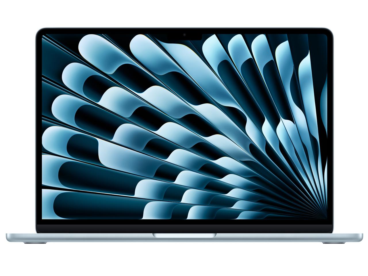 MC6U4J/A APPLE MacBook Air Liquid Retina�f�B�X�v���C macOS 13.6�`13.9�^�i�C���`�j Apple M4 ������16GB SSD 512GB 2560�~1664 Web�J�����L�� Bluetooth v5.3 1.0�`1.5kg �u���[�n