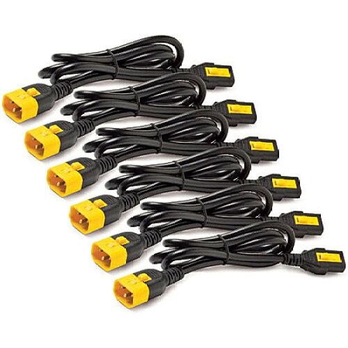 Power Cord Kit (6 ea) Locking C13 to C14 1.2m AP8704S-WW(AP8704S-WW)