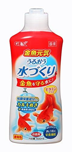 Ecjoy Gex ジェックス 金魚元気うるおう水づくり 500ml カルキ抜き 粘膜保護 コンディショナー 水質管理用品 アクアリウム用品 特価 517
