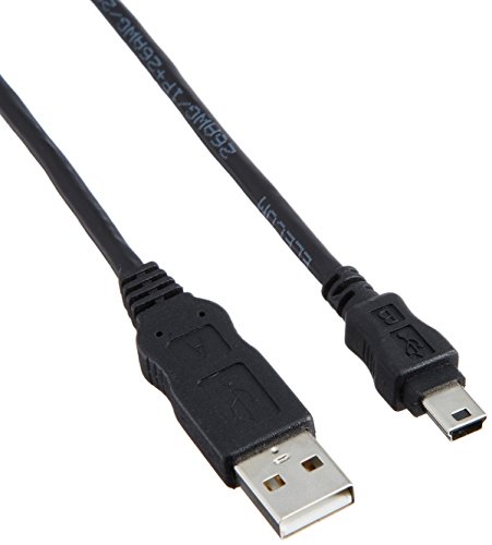  EU RoHS指令準拠USBケーブル A:miniB/5.0m(ブラック)(USB-ECOM550)