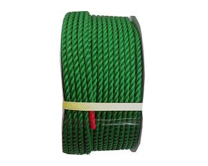 PEロープ 9ミリ 緑150M ドラム巻