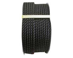 PEロープ 9ミリ 黒150M ドラム巻
