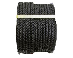 PEロープ 12ミリ 黒100M ドラム巻