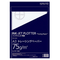  インクジェットプロッター用紙トレーシングペーパーA3 100枚 (セ-PIT78N)