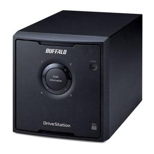 DriveStation HD-QH12TU3/R5 hCuXe[V RAID 5Ή USB3.0p OtHDD 4hCuf 12TB(HD-QH12TU3/R5) BUFFALO obt@[