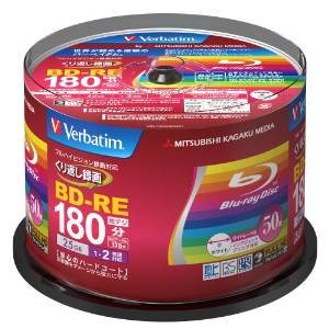 BD-RE(Video) JԂ^ 130 1-2{ XshP[X 50P(VBE130NP50SV1)