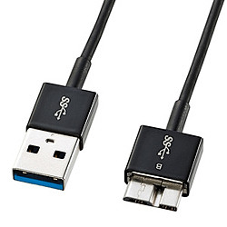 KU30-AMCSS05 [0.5m ubN] USB3.0}CNP[u(A-MicroB)0.5mׁ@KU30-AMCSS05 SANWASUPPLY TTvC