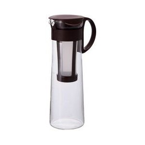 HARIO (ハリオ) 水出し珈琲ポット 1000ml ストレーナー取り外し可 ショコラブラウン MCPN-14CBR 8杯 日本製